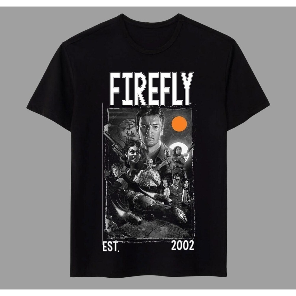 Firefly TV Series Sci Fi Fan Graphic Unisex T-Shirt